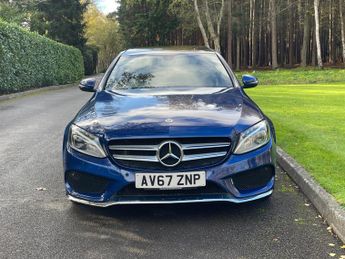 Mercedes-Benz C Class 2.0 C200 AMG Line (Premium) G-Tronic+ Euro 6 (s/s) 4dr