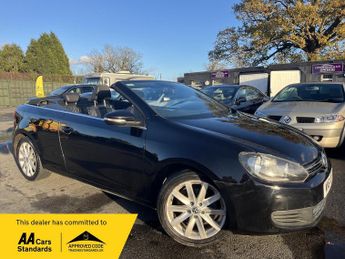 Volkswagen Golf TDi 1.6 TDI BlueMotion Tech SE Cabriolet Euro 5 (s/s) 2dr