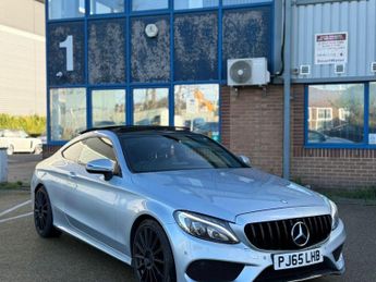 Mercedes C Class 2.1 C220d AMG Line (Premium) G-Tronic+ Euro 6 (s/s) 2dr