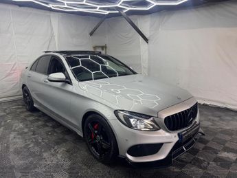 Mercedes C Class 1.6 C200d AMG Line (Premium) Saloon 4dr Diesel G-Tronic+ Euro 6 
