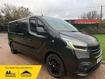 Renault Trafic 2.0 dCi ENERGY 30 Black Edition Crew Van EDC LWB Euro 6 (s/s) 6d