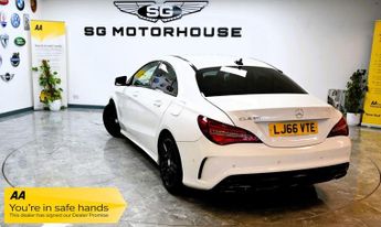 MERCEDES-BENZ CLA 1.6 CLA180 AMG Line Coupe 4dr Petrol 7G-DCT Euro 6 (s/s) (122 ps