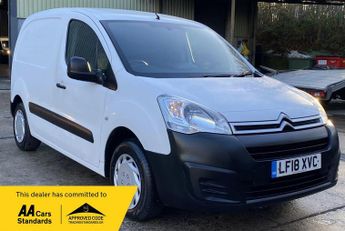Citroen Berlingo 1.6 BlueHDi 625 LX Panel Van 5dr Diesel Manual L1 (s/s) (111 g/k
