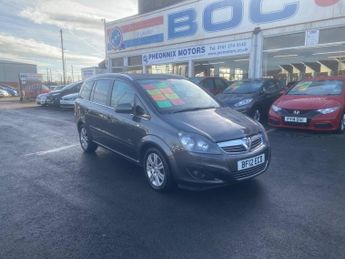 Vauxhall Zafira 1.6 16V Design Euro 5 5dr (SNav)