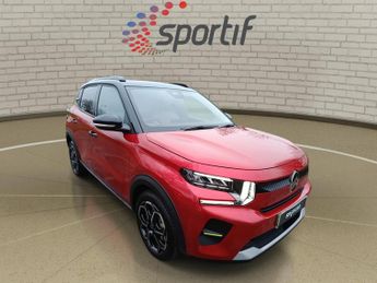 Citroen C3 Standard Range 44kWh MAX Hatchback 5dr Electric Auto (7.4kW Char