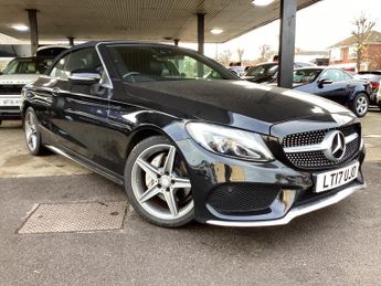 Mercedes C Class 2.1 C220d AMG Line Cabriolet G-Tronic+ Euro 6 (s/s) 2dr
