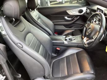 Mercedes-Benz C Class 2.1 C220d AMG Line Cabriolet G-Tronic+ Euro 6 (s/s) 2dr