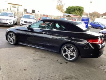 Mercedes-Benz C Class 2.1 C220d AMG Line Cabriolet G-Tronic+ Euro 6 (s/s) 2dr