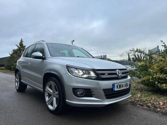 Volkswagen Tiguan 2.0 TDI BlueMotion Tech R-Line DSG 4WD Euro 5 (s/s) 5dr (Nav)