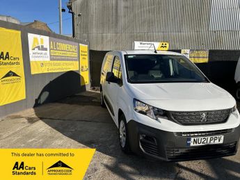 Peugeot Partner 1.5 BlueHDi 850 Professional Long Crew Van LWB Euro 6 6dr