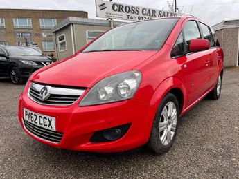 Vauxhall Zafira 1.7 CDTi ecoFLEX Design MPV 5dr Diesel Manual Euro 5 (110 ps)