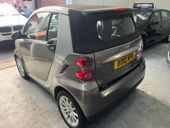 Smart fortwo 1.0 MHD Passion Cabriolet SoftTouch Euro 5 (s/s) 2dr