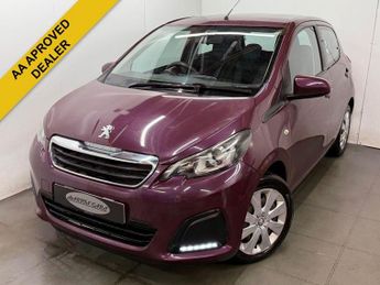 Peugeot 108 1.0 Active Hatchback 5dr Petrol Manual Euro 6 (68 ps) 12 MONTHS 