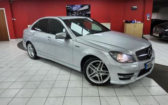 Mercedes C Class 1.6 C180 BlueEfficiency AMG Sport G-Tronic+ Euro 5 (s/s) 4dr
