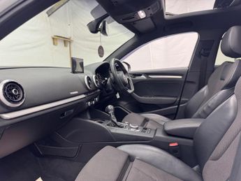 Audi A3 2.0 TDI Black Edition Sportback S Tronic Auto 6Spd Euro 6 (s/s) 