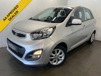 KIA PICANTO 1.25 2 Hatchback 5dr Petrol Auto Euro 5 (84 bhp) 12 MONTHS AA, F