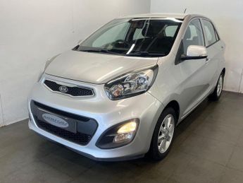 KIA PICANTO 1.25 2 Hatchback 5dr Petrol Auto Euro 5 (84 bhp) 12 MONTHS AA, F
