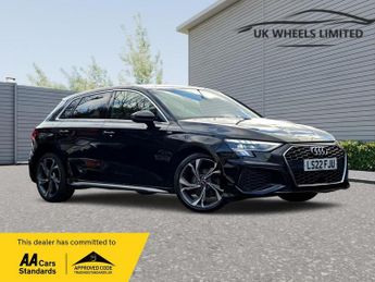 Audi A3 1.0 TFSI 30 S line Sportback S Tronic Euro 6 (s/s) 5dr