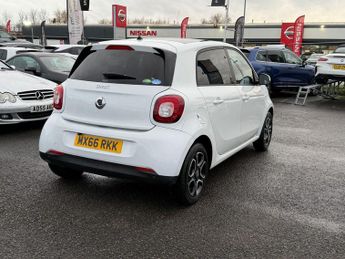 Smart forfour 1.0 Prime (Premium) Hatchback 5dr Petrol Twinamic Euro 6 (s/s) (