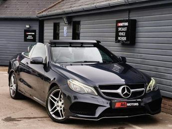 Mercedes E Class 3.0 E350d V6 BlueTEC AMG Line (Premium) Cabriolet 2dr Diesel G-T