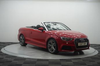 Audi A3 2.0 TDI S line S Tronic Auto 6Spd Euro 6 (s/s) 2dr