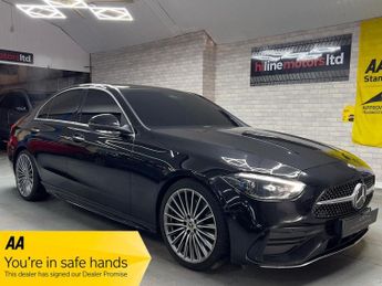 Mercedes C Class 2.0 C220dh MHEV AMG Line (Premium) G-Tronic+ Euro 6 (s/s) 4dr