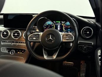 Mercedes-Benz C Class 2.0 C300de 13.5kWh AMG Line Edition G-Tronic+ Euro 6 (s/s) 4dr