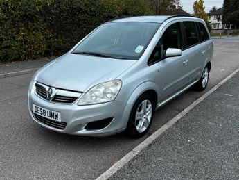 Vauxhall Zafira 1.6 Exclusiv MPV 5dr Petrol Manual Euro 4 (105 ps)