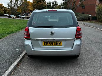 Vauxhall Zafira 1.6 Exclusiv MPV 5dr Petrol Manual Euro 4 (105 ps)