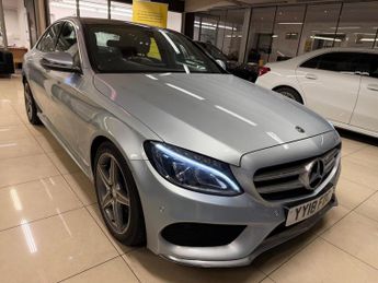 Mercedes-Benz C Class 1.6 C200d AMG Line (Premium) G-Tronic+ Euro 6 (s/s) 4dr