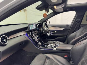 Mercedes-Benz C Class 2.0 C220d AMG Line (Premium Plus) G-Tronic+ Euro 6 (s/s) 4dr