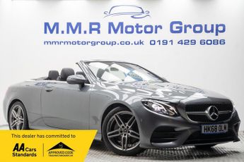 Mercedes E Class 2.0 E220d AMG Line Cabriolet G-Tronic+ Euro 6 (s/s) 2dr