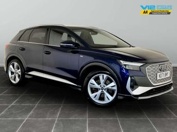 Audi Q4 e-tron 40 S line SUV 5dr Electric Auto 82kWh (204 ps)