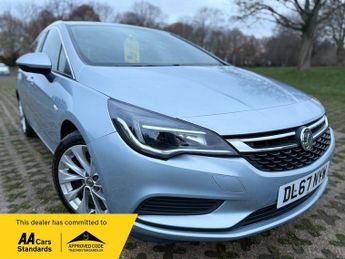 Vauxhall Astra 1.4i Tech Line Nav Hatchback 5dr Petrol Manual Euro 6 (100 ps)