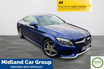 Mercedes C Class 2.1 C220d AMG Line G-Tronic+ Euro 6 (s/s) 2dr