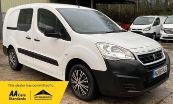 Peugeot Partner 1.6 BlueHDi 744 S Crew Van 6dr Diesel Manual L2 (113 g/km, 100 b