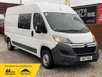 Citroen Relay BlueHDi Enterprise Crew Van L3 H2 Euro 6