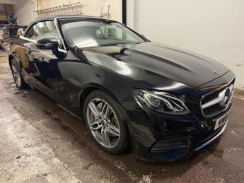 Mercedes E Class 3.0 E400 V6 AMG Line Cabriolet G-Tronic+ 4MATIC Euro 6 (s/s) 2dr