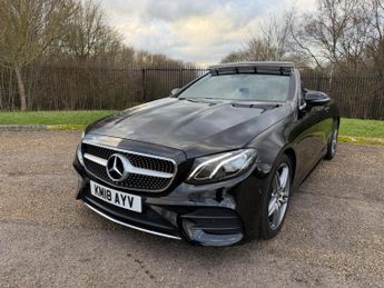 Mercedes-Benz E Class 3.0 E400 V6 AMG Line Cabriolet G-Tronic+ 4MATIC Euro 6 (s/s) 2dr