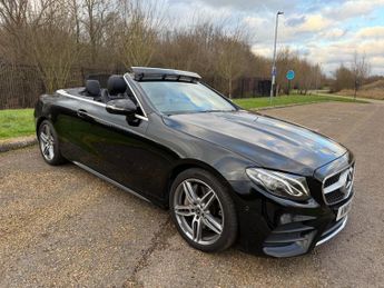 Mercedes-Benz E Class 3.0 E400 V6 AMG Line Cabriolet G-Tronic+ 4MATIC Euro 6 (s/s) 2dr
