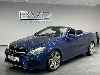 Mercedes E Class 2.1 E220d AMG Line Edition (Premium) Cabriolet G-Tronic+ Euro 6 