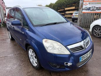 Vauxhall Zafira 1.8 16V Design Euro 4 5dr