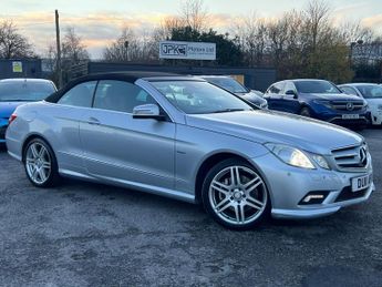 Mercedes E Class 2.1 E250 CDI BlueEfficiency Sport Cabriolet Tiptronic Euro 5 2dr