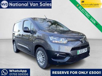 Toyota Proace 50kWh Icon Short Panel Van Auto SWB 5dr (7kW OBC)
