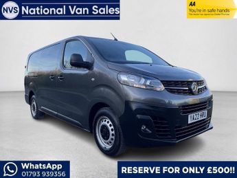 Vauxhall Vivaro 1.5 Turbo D 2900 Dynamic L2 H1 Euro 6 (s/s) 6dr
