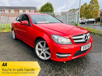 Mercedes C Class 2.1 C220 CDI BlueEfficiency AMG Sport Coupe 2dr Diesel G-Tronic+
