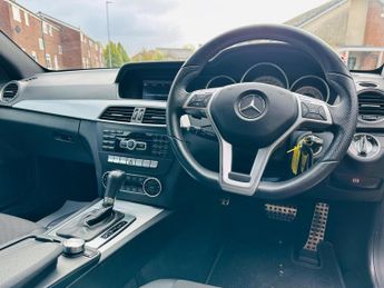 Mercedes-Benz C Class 2.1 C220 CDI BlueEfficiency AMG Sport Coupe 2dr Diesel G-Tronic+