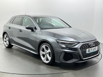 Audi A3 1.0 TFSI 30 S line Sportback S Tronic Euro 6 (s/s) 5dr