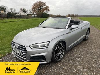 Audi A5 2.0 TDI S line Convertible 2dr Diesel S Tronic Euro 6 (s/s) (190