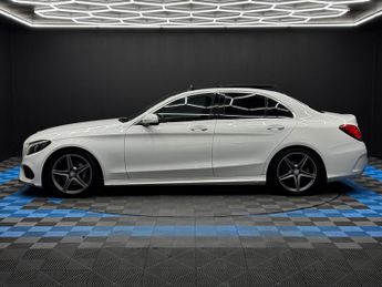 Mercedes-Benz C Class 2.1 C220d AMG Line (Premium) 7G-Tronic+ Euro 6 (s/s) 4dr